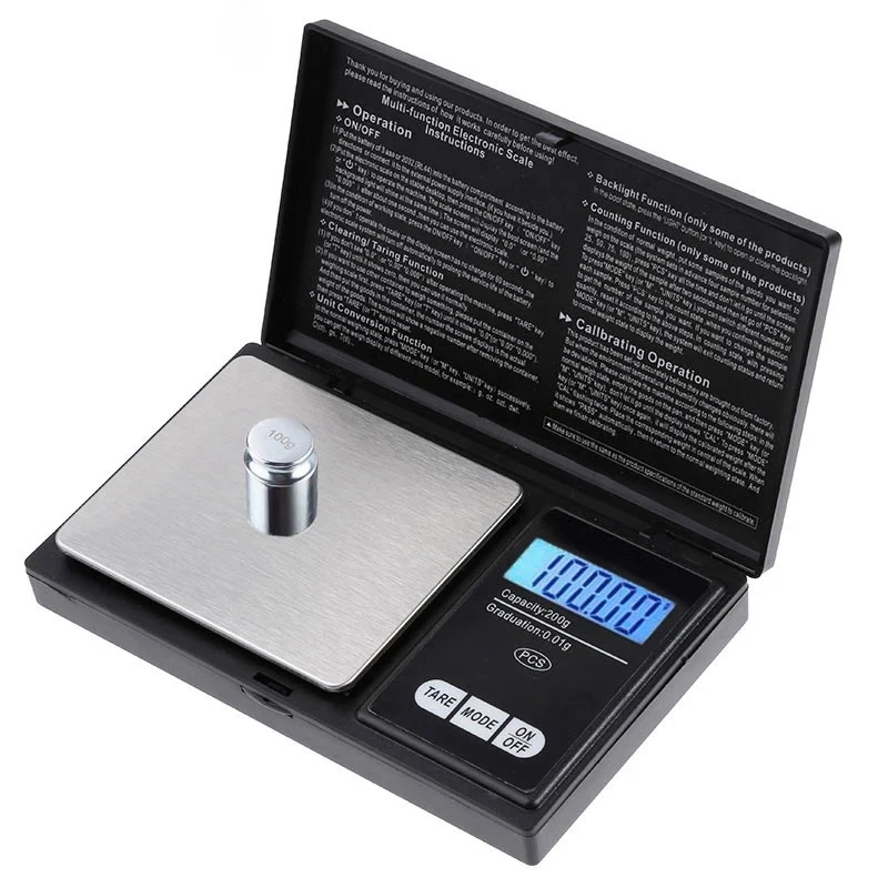 100g 500g 0.01g LCD Digital Scale High Precision Jewelry Gold Kitchen Balance Weight Gram Pocket Weighting Electronic Scales 
100g 500g 0.01g LCD Digital Scale High Precision Jewelry Gold Kitchen Balance Weight Gram Pocket Weighting Electronic Scales