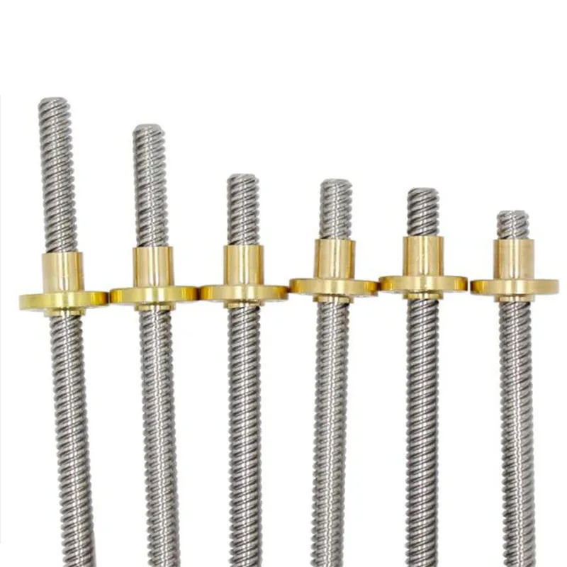 PMGN 3D Printer &CNC THSL-500-8D Length 600mm T-type Stepper Motor Trapezoidal Lead Screw 8MM Thread 8mm T8
PMGN 3D Printer &CNC THSL-500-8D Length 600mm T-type Stepper Motor Trapezoidal Lead Screw 8MM Thread 8mm T8