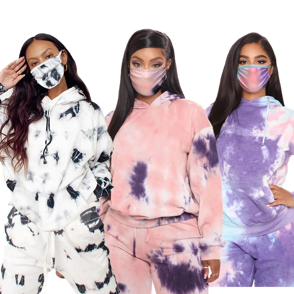 Women's 3 Piece Black Tie Dye Sweatsuit and Hoodies Tracksuit Sweatpants Pullover Joggers Casual Set Loungewear
Women's 3 Piece Black Tie Dye Sweatsuit and Hoodies Tracksuit Sweatpants Pullover Joggers Casual Set Loungewear