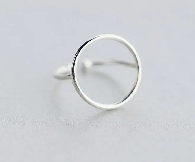 925 Real. Sterling Silver jewelry Open Round Ring Adjustable charming Geometric Sterling-Silver-Jewelry free Size GTLJ1105
925 Real. Sterling Silver jewelry Open Round Ring Adjustable charming Geometric Sterling-Silver-Jewelry free Size GTLJ1105