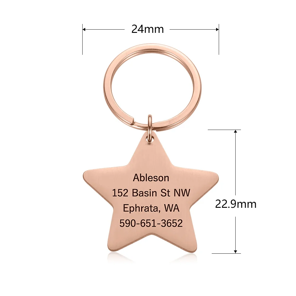 Personalized Collars Dog Cat Pet Tags Engraved Cat Puppy Pet ID Name Collar Tag Pendant Stainless Steel Pet Accessories
Personalized Collars Dog Cat Pet Tags Engraved Cat Puppy Pet ID Name Collar Tag Pendant Stainless Steel Pet Accessories