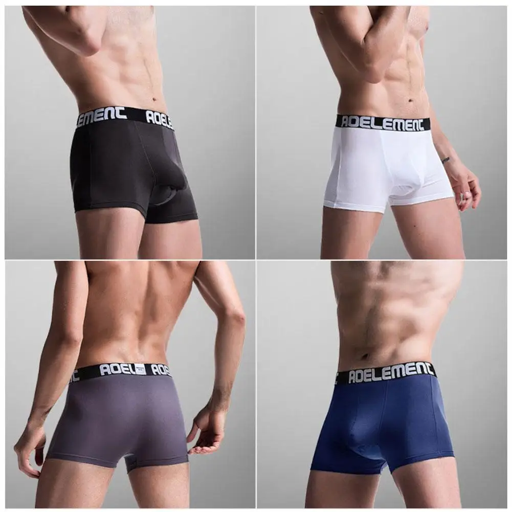 Men's Breathe Underwear Bullet Separation Scrotum Physiological Underpants Boxers cueca Breathable masculina Panties Men's
Men's Breathe Underwear Bullet Separation Scrotum Physiological Underpants Boxers cueca Breathable masculina Panties Men's