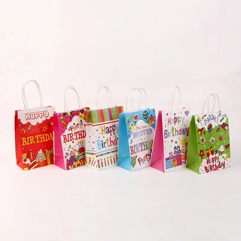 LBSISI Life 10pcs/Lot Happy Birthday Paper Bags With Handle Handmade Gift Cookie Food Candy Packing Decoration Party Favor
LBSISI Life 10pcs/Lot Happy Birthday Paper Bags With Handle Handmade Gift Cookie Food Candy Packing Decoration Party Favor