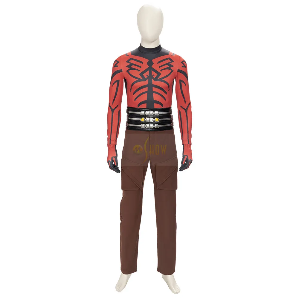 Clone Wars Darth Maul Cosplay Costume Man's Suit Halloween Uniform Custom made 
Clone Wars Darth Maul Cosplay Costume Man's Suit Halloween Uniform Custom made
