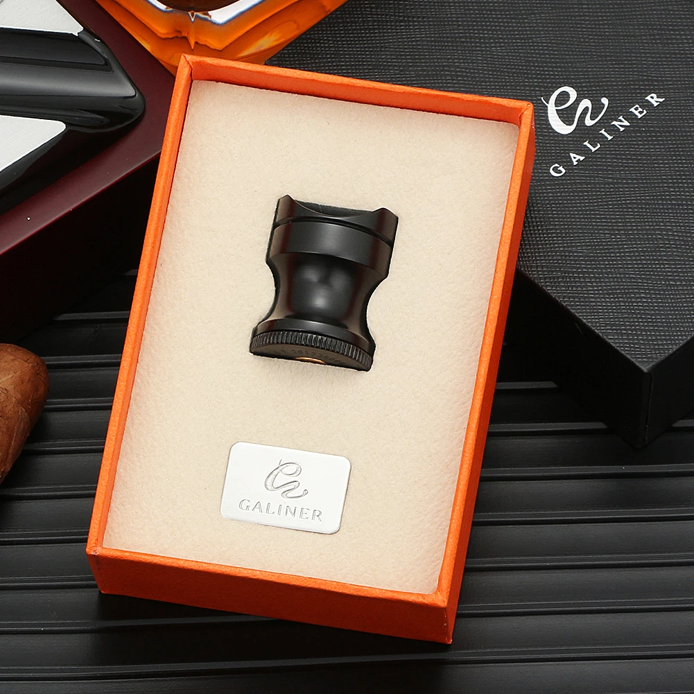 GALINER Metal Cigar Ashtray Holder Pocket Stand Support Cigar Holder Rest Table W Cigar Punch Cutter Smoking Accessories
GALINER Metal Cigar Ashtray Holder Pocket Stand Support Cigar Holder Rest Table W Cigar Punch Cutter Smoking Accessories