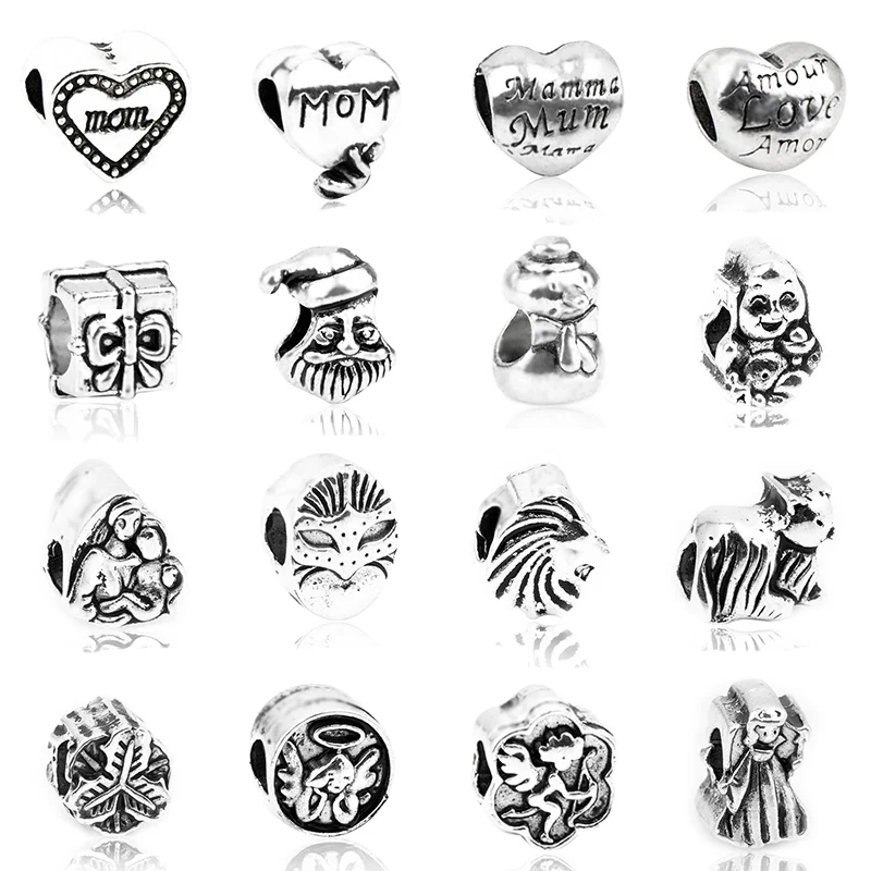 european 1pc love mom&dad exquisite hollow bead charms Fit Pan Charms Bracelet for women men diy jewelry 
european 1pc love mom&dad exquisite hollow bead charms Fit Pan Charms Bracelet for women men diy jewelry
