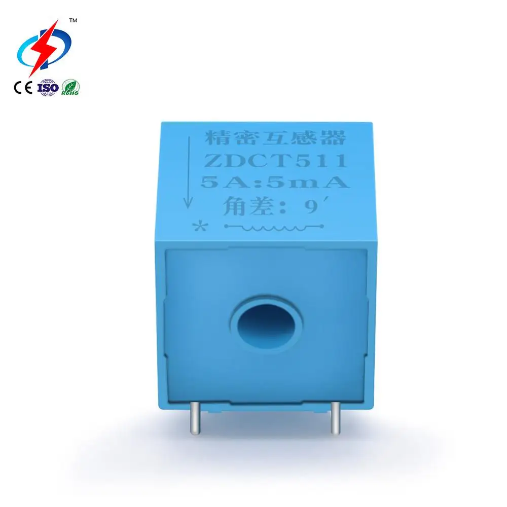 Zhongdun Zdct511 5a 2000/1 0.1class Small Micro Pcb Mount Low Voltage Mini Ct Current Transformer
Zhongdun Zdct511 5a 2000/1 0.1class Small Micro Pcb Mount Low Voltage Mini Ct Current Transformer