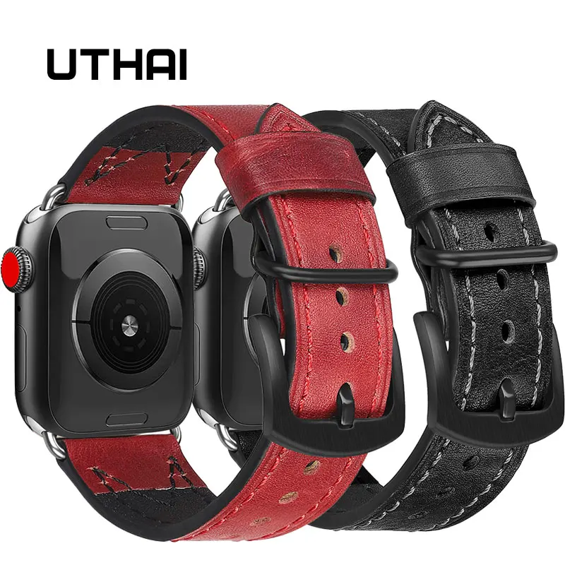 A26 Apple Watch Classic Leather Strap For apple watch band 38mm 42mm 40mm 44mm Watch Accessories For iWatch 1/2/3/4/5 watchband
A26 Apple Watch Classic Leather Strap For apple watch band 38mm 42mm 40mm 44mm Watch Accessories For iWatch 1/2/3/4/5 watchband