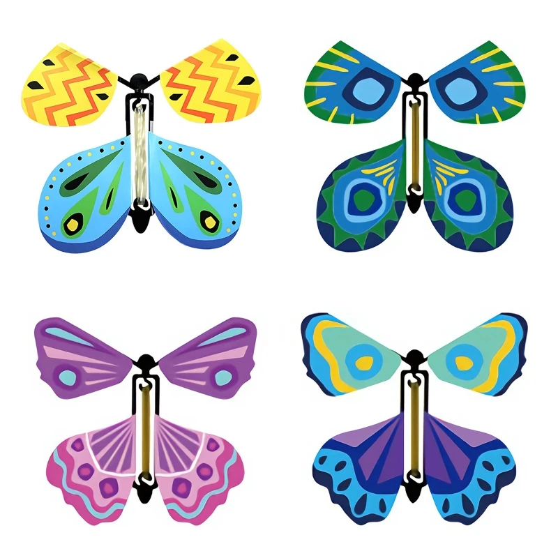1pc Flying in the Book Butterfly, Fairy Rubber Band Powered Wind Up Butterfly Kids Toys Surprise Magic Gifts
1pc Flying in the Book Butterfly, Fairy Rubber Band Powered Wind Up Butterfly Kids Toys Surprise Magic Gifts