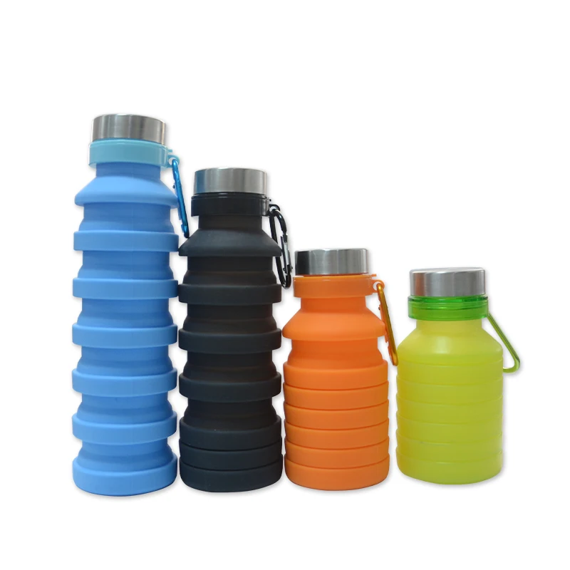 550ml Folding Silicone Water Bottle Outdoor Travel Portable Coffee Mugs Cup Telescopic Drinkingware Collapsible Cups With Lids
550ml Folding Silicone Water Bottle Outdoor Travel Portable Coffee Mugs Cup Telescopic Drinkingware Collapsible Cups With Lids