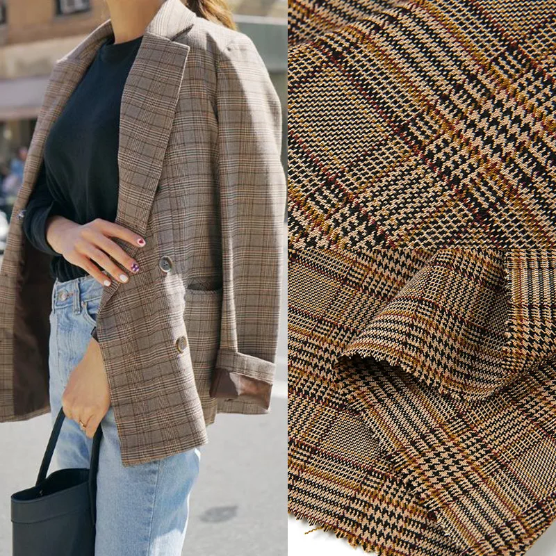 TR Yarn-dyed Plaid Fabric For Casual Fashion British Style Suit Women's Dress Fabric
TR Yarn-dyed Plaid Fabric For Casual Fashion British Style Suit Women's Dress Fabric