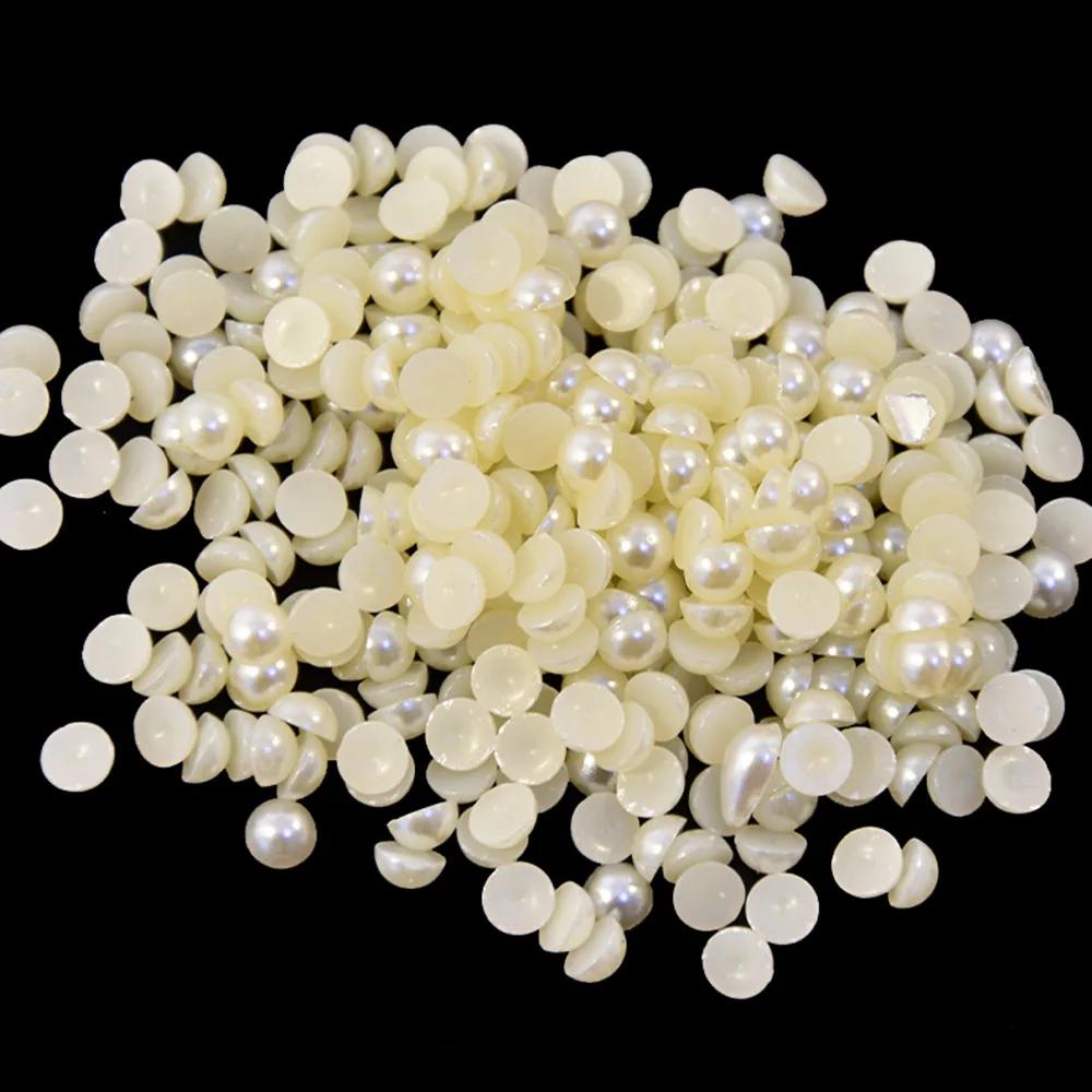 1Pack 120-1200pcs(2-7mm) Half Round Acrylic Flatback Beige Pearl Beads for Nail Art DIY Craft Rhinestone Pearl Decorations FR/8
1Pack 120-1200pcs(2-7mm) Half Round Acrylic Flatback Beige Pearl Beads for Nail Art DIY Craft Rhinestone Pearl Decorations FR/8