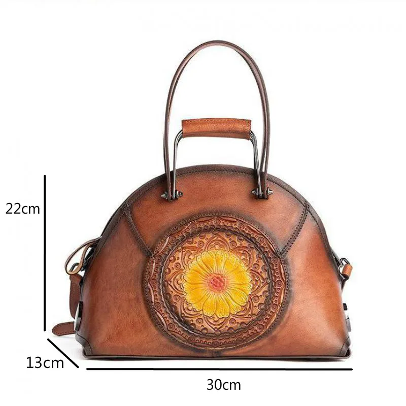 YourSeason Female Retro Genuine Leather Bag 2021 Handmade Versatile Shoulder Female Embossed Nature Cowhide Luxury Handbag
YourSeason Female Retro Genuine Leather Bag 2021 Handmade Versatile Shoulder Female Embossed Nature Cowhide Luxury Handbag
