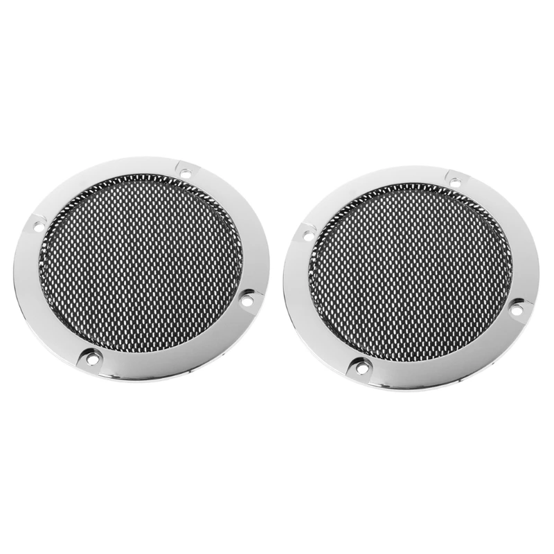 Car horn grille 3 inch Speaker Cover Round Decorative Circle Metal Mesh net loudspeaker trumpet bugle 2pcs
Car horn grille 3 inch Speaker Cover Round Decorative Circle Metal Mesh net loudspeaker trumpet bugle 2pcs