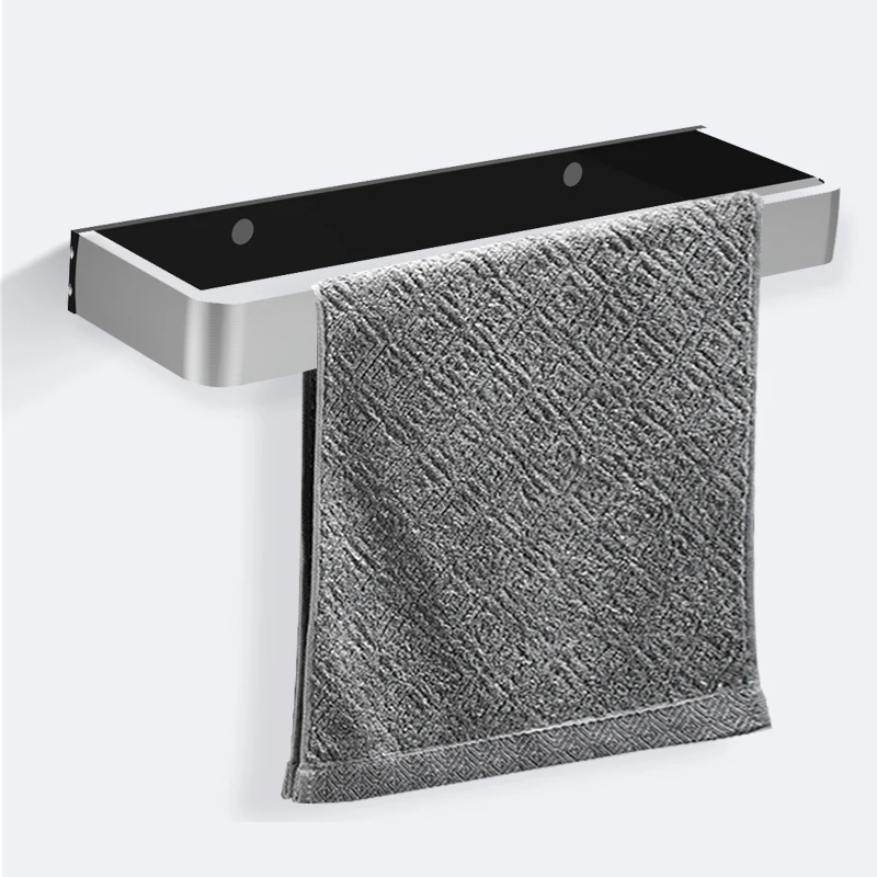 27cm Black Towel Holder Aluminum Bathroom Accessories Towel Rack Towel Rail For Bathroom Kitchen Storage Shelf
27cm Black Towel Holder Aluminum Bathroom Accessories Towel Rack Towel Rail For Bathroom Kitchen Storage Shelf