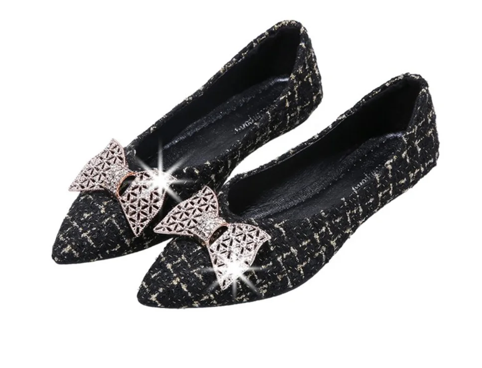 British Flat Shoes Ballet Shoes Breathable Pointed Shoes Moccasin Solid Color Soft Shoes Loafers High Quality
British Flat Shoes Ballet Shoes Breathable Pointed Shoes Moccasin Solid Color Soft Shoes Loafers High Quality