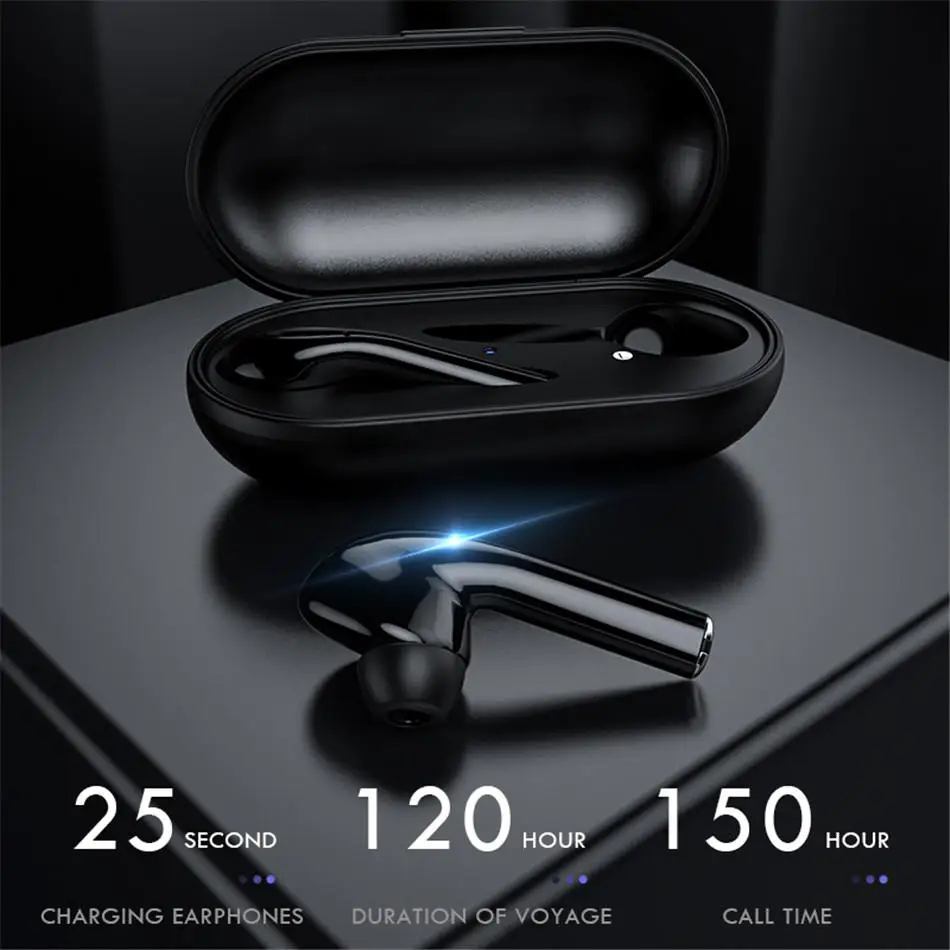 TWS Bluetooth 5 0 наушники IPX5 Водонепроницаемый беспроводной бас гарнитура спортивные
