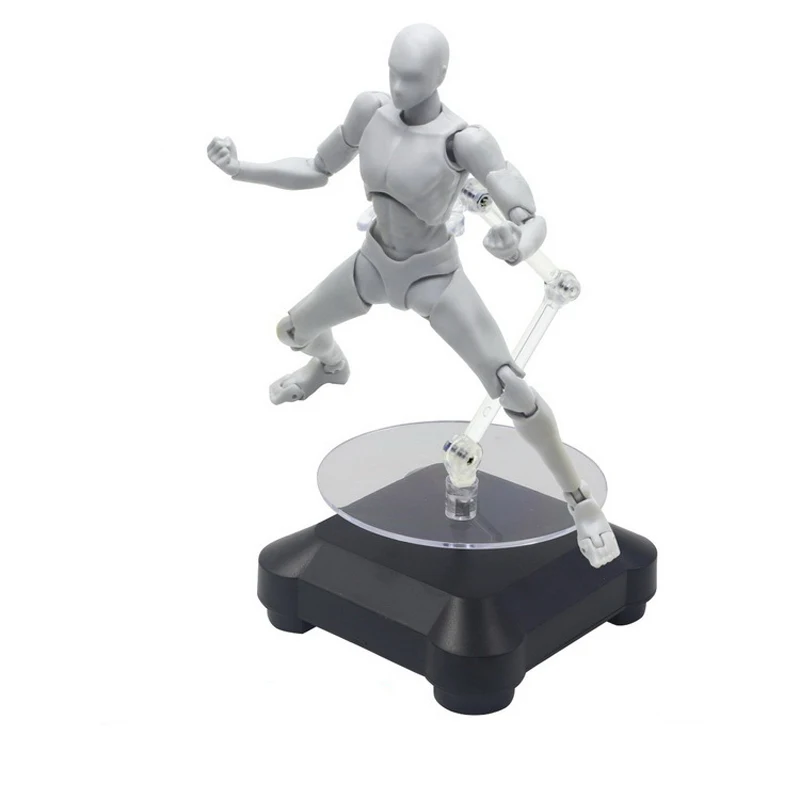 Action Figure Display Case Fit for 10cmm to 16cm Model Rotating Watch Jewelry Stand Showcase with Turntable LED Light
Action Figure Display Case Fit for 10cmm to 16cm Model Rotating Watch Jewelry Stand Showcase with Turntable LED Light