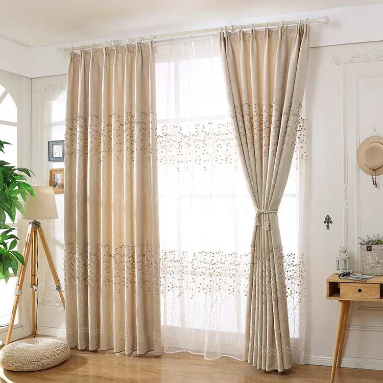 Simple Chenille Embroidered Sunshade Curtain Custom Curtains For Living Room Bedroom
Simple Chenille Embroidered Sunshade Curtain Custom Curtains For Living Room Bedroom