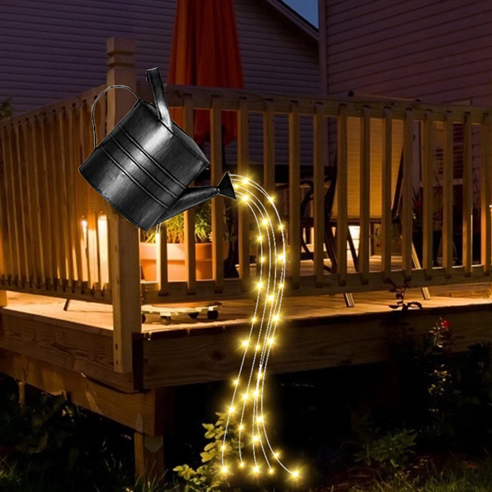 LED Kettle Solar Light Metal Watering Can Fairy String Lamp Garden Decoration Solar Energy Powered Waterproof Outdoor Light
LED Kettle Solar Light Metal Watering Can Fairy String Lamp Garden Decoration Solar Energy Powered Waterproof Outdoor Light