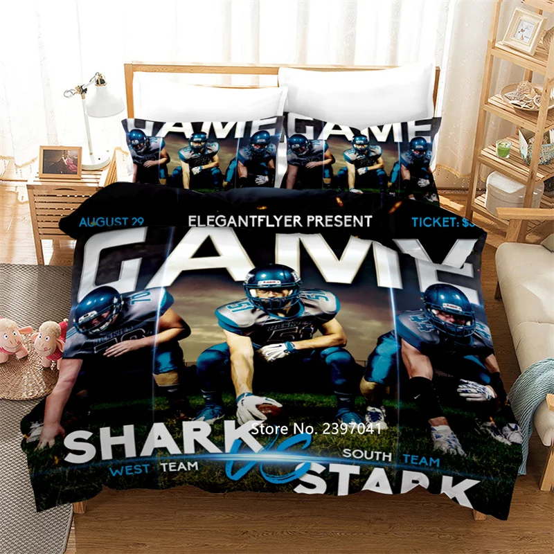 3D Digital Printed Ball League Covered Pillow Case Boys Bedding Set Single Double Queen King Multi-Size Teen Favorite Gift
3D Digital Printed Ball League Covered Pillow Case Boys Bedding Set Single Double Queen King Multi-Size Teen Favorite Gift