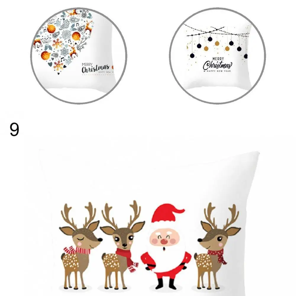 Throw Pillowcase Square Pillow Cover 16 Styles Hidden-Zipper Great White Christmas Deer Santa Pillow Cover
Throw Pillowcase Square Pillow Cover 16 Styles Hidden-Zipper Great White Christmas Deer Santa Pillow Cover