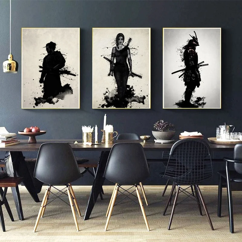 New Fashion Armored Samurai Poster and Prints Canvas Painting Wall Art Picture for Living Room Home Decor
New Fashion Armored Samurai Poster and Prints Canvas Painting Wall Art Picture for Living Room Home Decor