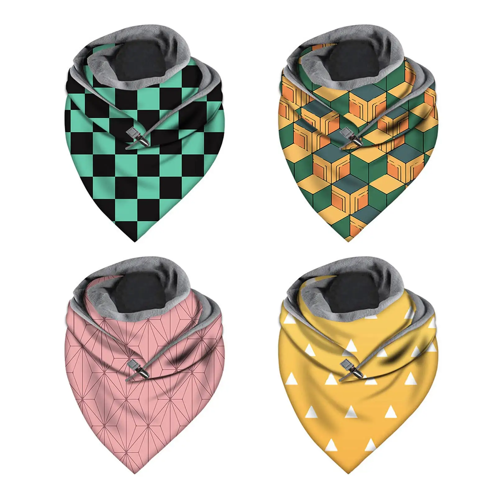Outdoor Riding Equipment Scarf Polar Fleece Ski Warm Scarf Digital Printing Ski Triangle Scarf Sports Face Towel 
Outdoor Riding Equipment Scarf Polar Fleece Ski Warm Scarf Digital Printing Ski Triangle Scarf Sports Face Towel