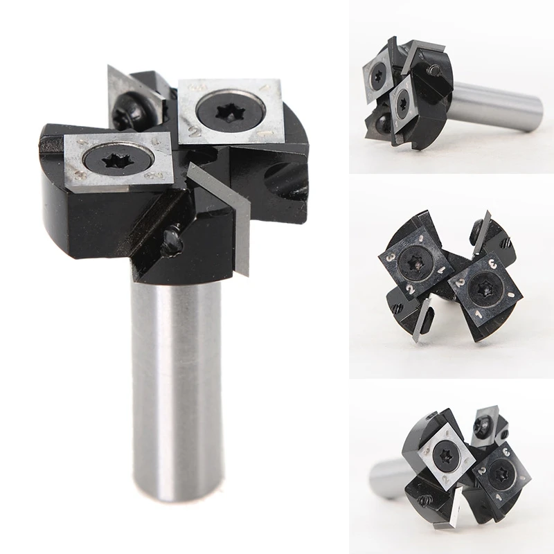 Shank Router Bit With Milling Cutter Cemented Carbide Woodworking Bits Insert-Style Spoil Board Indexable Drill
Shank Router Bit With Milling Cutter Cemented Carbide Woodworking Bits Insert-Style Spoil Board Indexable Drill