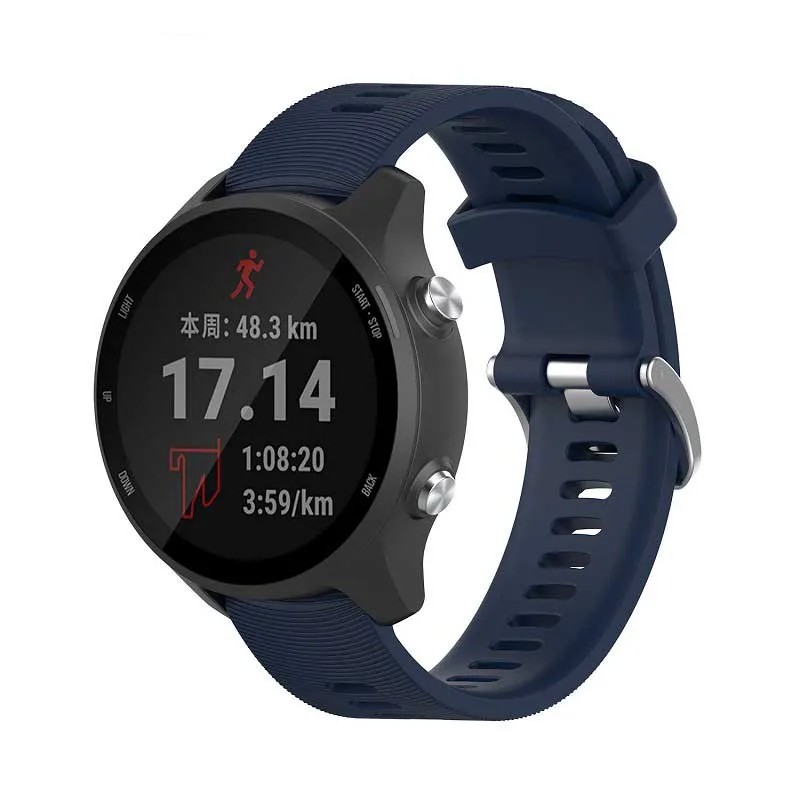 20 мм Красочный мягкий силиконовый ремень для nokia withings сталь hr 40 смарт часы ремешок