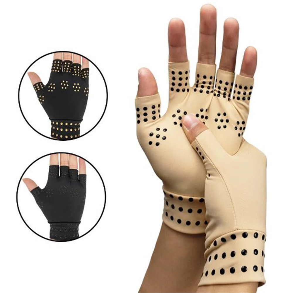1 Pair Compression Arthritis Gloves Arthritic Joint Pain Relief Gloves Wrist Support Brace Women Men Magnetic Therapy Wristband
1 Pair Compression Arthritis Gloves Arthritic Joint Pain Relief Gloves Wrist Support Brace Women Men Magnetic Therapy Wristband