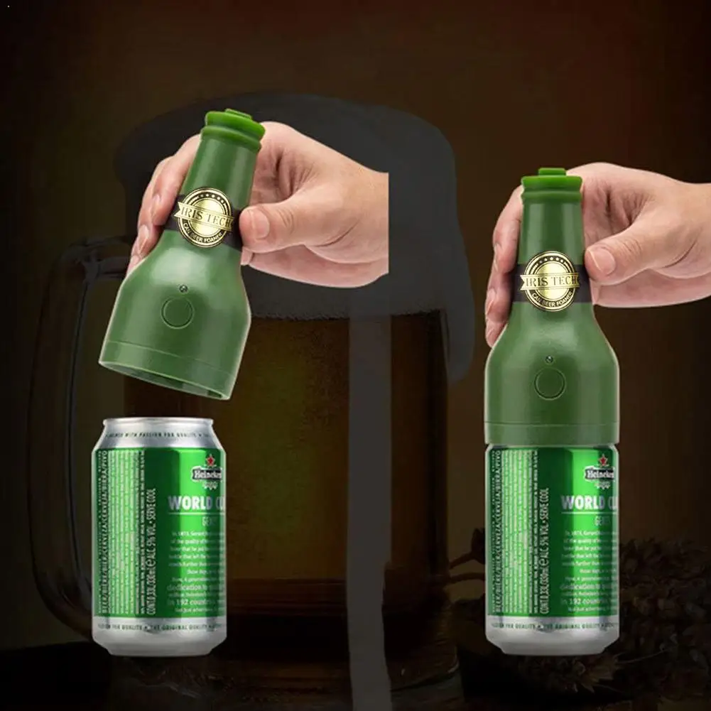 Ultrasonic Beer Foamer Creative Bottle Shape Foam Maker Party Portable Bubbler (Green) Beer Outdoor Bottled For Canned Beer N8S2
Ultrasonic Beer Foamer Creative Bottle Shape Foam Maker Party Portable Bubbler (Green) Beer Outdoor Bottled For Canned Beer N8S2