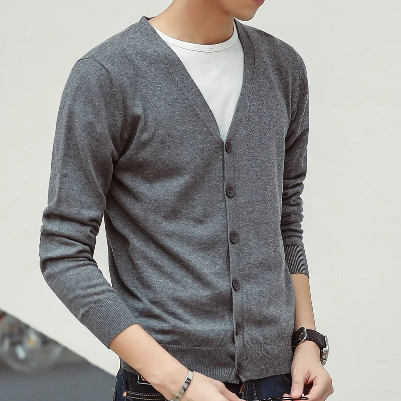 Varsanol Cotton Cardigan Men's Sweater Clothing LongSleeve Men Knitted V-Neck Sweaters Solid Button Fit Casual Pull Homme Coat
Varsanol Cotton Cardigan Men's Sweater Clothing LongSleeve Men Knitted V-Neck Sweaters Solid Button Fit Casual Pull Homme Coat