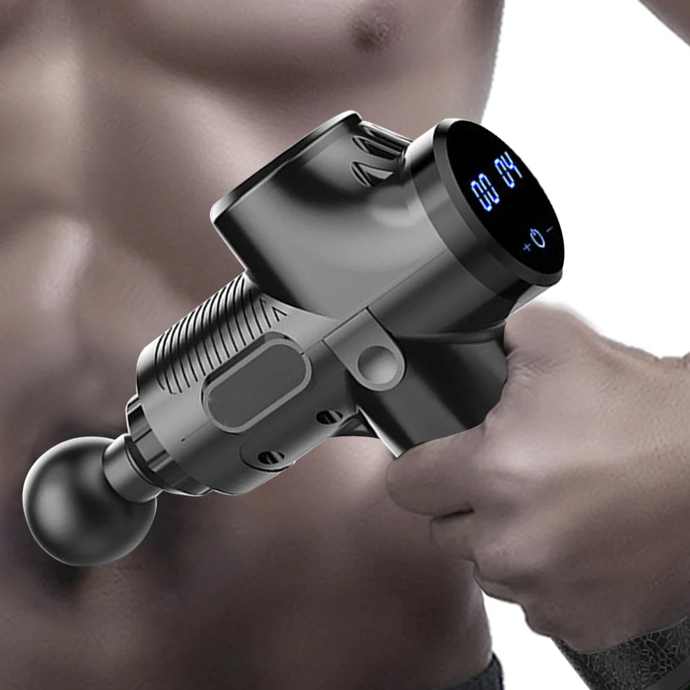 Home Muscle Massage Gun Pain Relief Exercising Fascial Body Therapy Massager Gun Deep Tissue Time-saving Relaxation
Home Muscle Massage Gun Pain Relief Exercising Fascial Body Therapy Massager Gun Deep Tissue Time-saving Relaxation