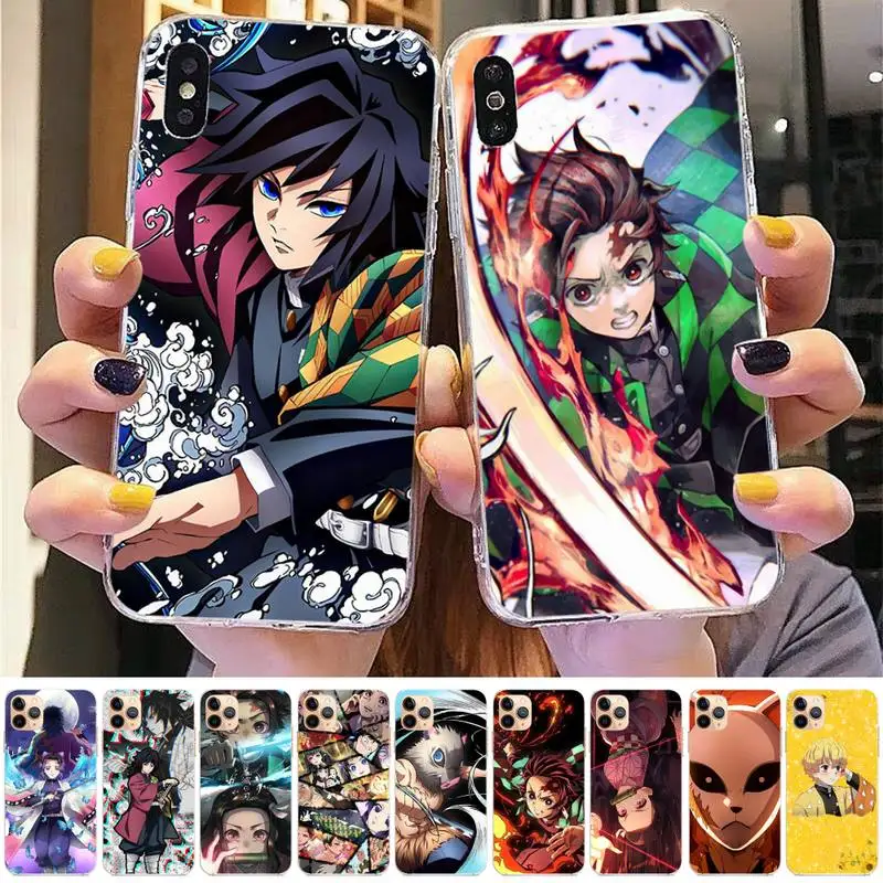 TOPLBPCS Demon Slayer Kimetsu No Yaiba Phone Case for iPhone 11 12 13 mini pro XS MAX 8 7 6 6S Plus X 5S SE 2020 XR cover
TOPLBPCS Demon Slayer Kimetsu No Yaiba Phone Case for iPhone 11 12 13 mini pro XS MAX 8 7 6 6S Plus X 5S SE 2020 XR cover