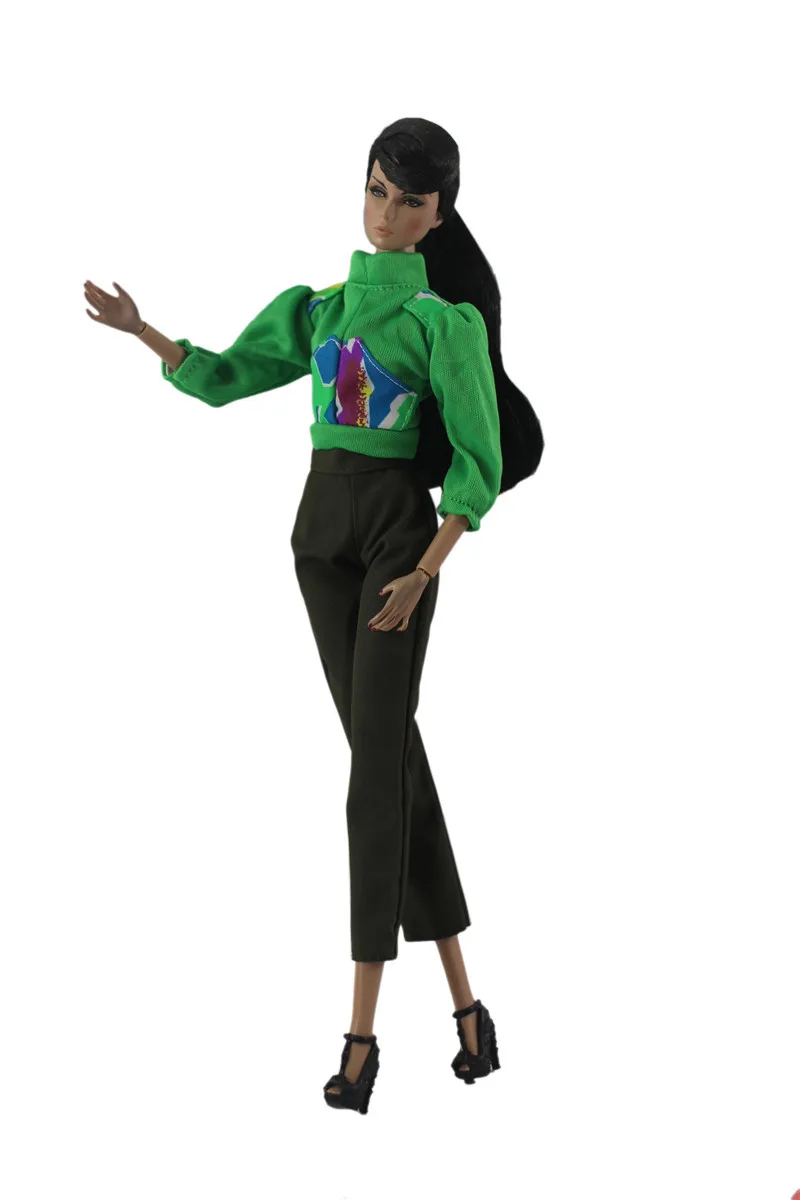 Fashion Green Office Dress Outfit Suit Sets for Barbie BJD FR SD Doll Clothes Role Play Accessories Toys for Girl
Fashion Green Office Dress Outfit Suit Sets for Barbie BJD FR SD Doll Clothes Role Play Accessories Toys for Girl