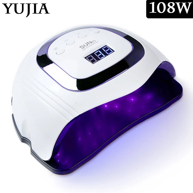 Аппарат для маникюра SUN Y1 108 ВТ 54/светодиодсветодиодный УФ-лампа сушки
