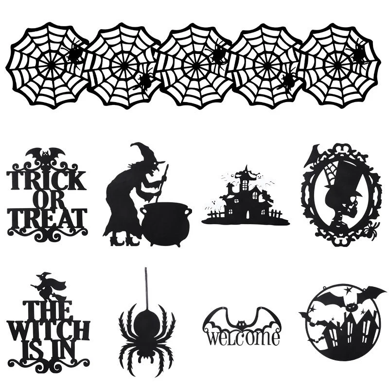 Хэллоуин настенные украшения череп паутины летучие мыши висячие украшения для дома страшные маски для вечеринки в честь празднования Хелл... 
Хэллоуин настенные украшения череп паутины летучие мыши висячие украшения для дома страшные маски для вечеринки в честь празднования Хелл...