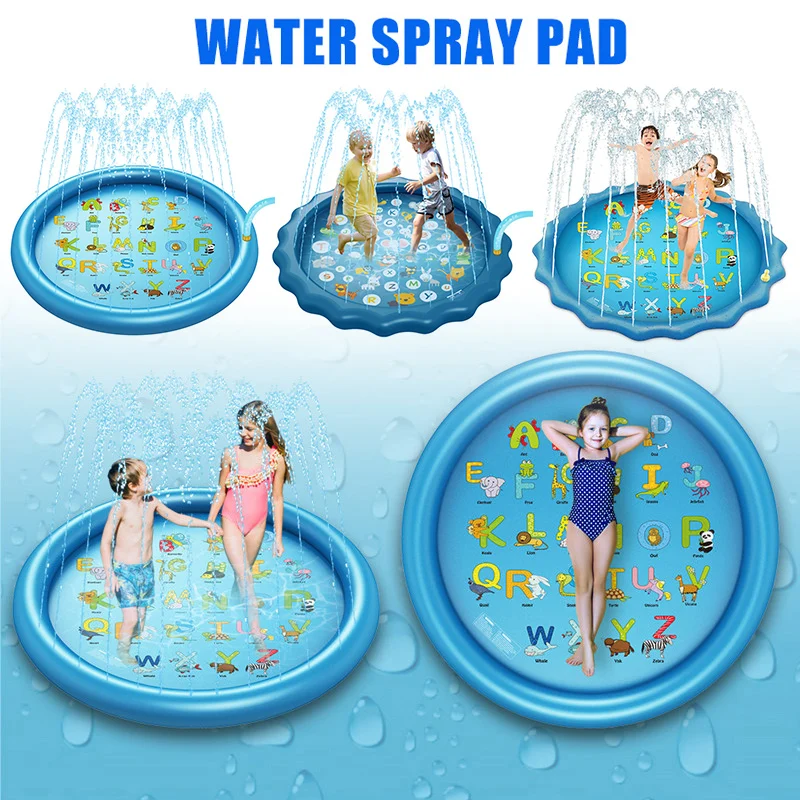 Water Games Mat 170cm Lawn Spray Water Cushion Beach Pad Sprinkler for Outdoor Summer C44
Water Games Mat 170cm Lawn Spray Water Cushion Beach Pad Sprinkler for Outdoor Summer C44