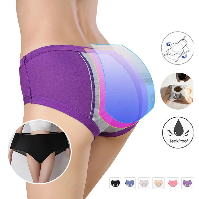 3PCS Plus Size Leakproof Menstrual Panties, Physiological Pants Sexy Breathable Woman Underwear, High Waist Warm briefs
3PCS Plus Size Leakproof Menstrual Panties, Physiological Pants Sexy Breathable Woman Underwear, High Waist Warm briefs