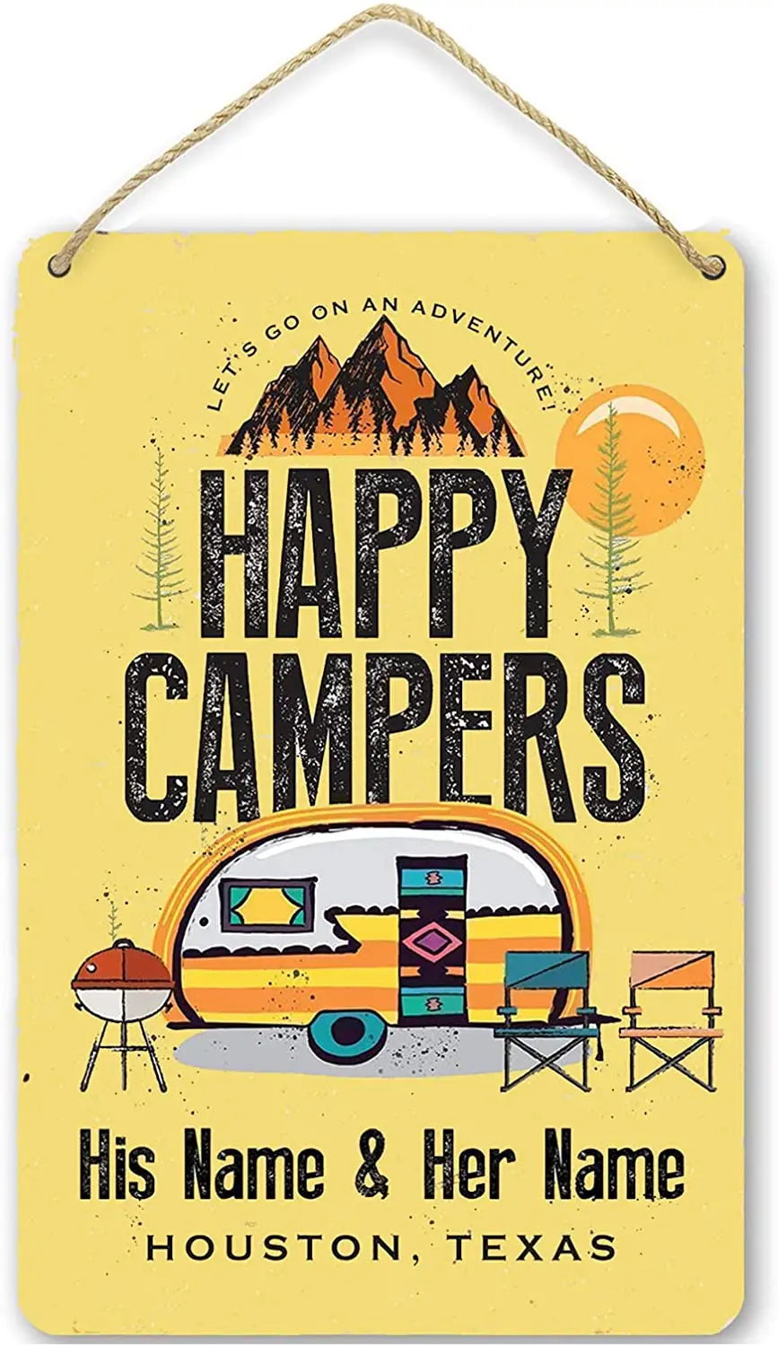 Auwozc Personalized Customization Camp Signage Making Memories One Campsite at A Time Welcome Metal Sign Plaque Camper Decor
Auwozc Personalized Customization Camp Signage Making Memories One Campsite at A Time Welcome Metal Sign Plaque Camper Decor