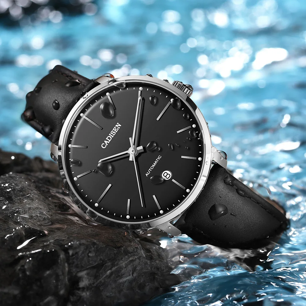 2020 New CADISEN mechanical Men watch Top brand Luxury automatic watch men simple business wristwatch mens waterproof clock man
2020 New CADISEN mechanical Men watch Top brand Luxury automatic watch men simple business wristwatch mens waterproof clock man