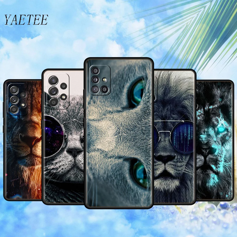 Animal Cat Lion Cool Cases For Samsung Galaxy A51 A71 A12 A21s A72 A52 A42 A32 A22 A41 A31 A02s A03s Silicone Phone Coque Capas
Animal Cat Lion Cool Cases For Samsung Galaxy A51 A71 A12 A21s A72 A52 A42 A32 A22 A41 A31 A02s A03s Silicone Phone Coque Capas