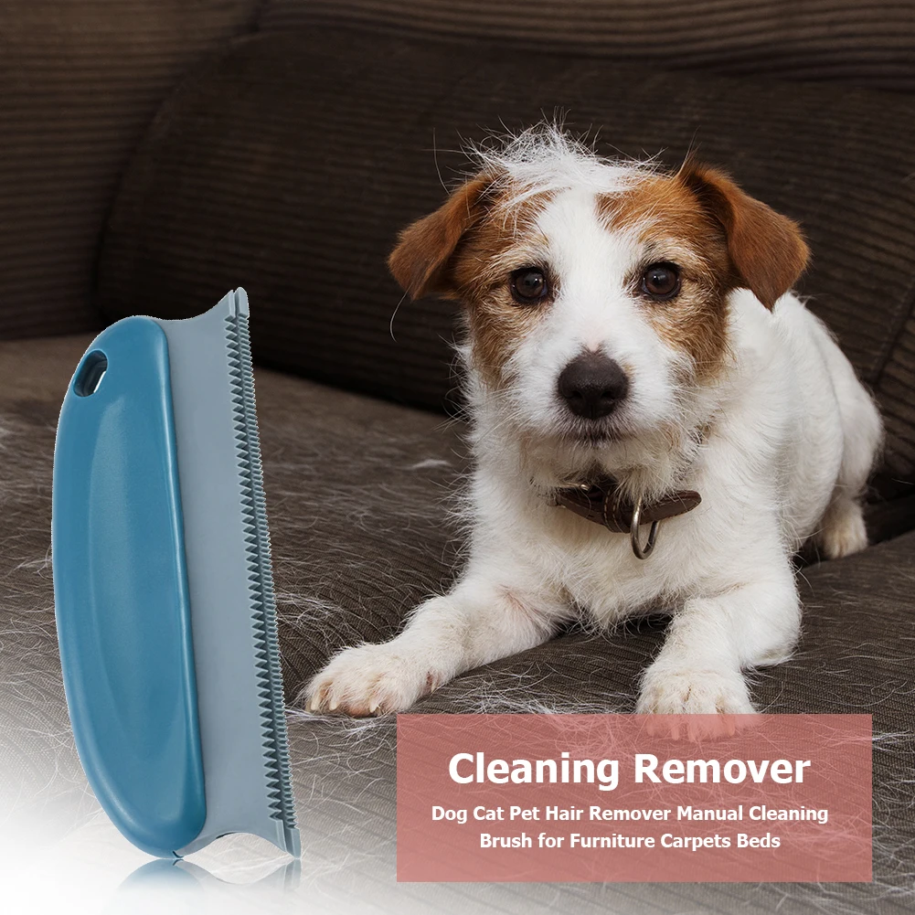 Handheld Pet Hair Remover Brush Portable Plastic Puppy Cat Hair Cleaner Manual Dusting Brush for Beds Sofa 15x6x2cm
Handheld Pet Hair Remover Brush Portable Plastic Puppy Cat Hair Cleaner Manual Dusting Brush for Beds Sofa 15x6x2cm