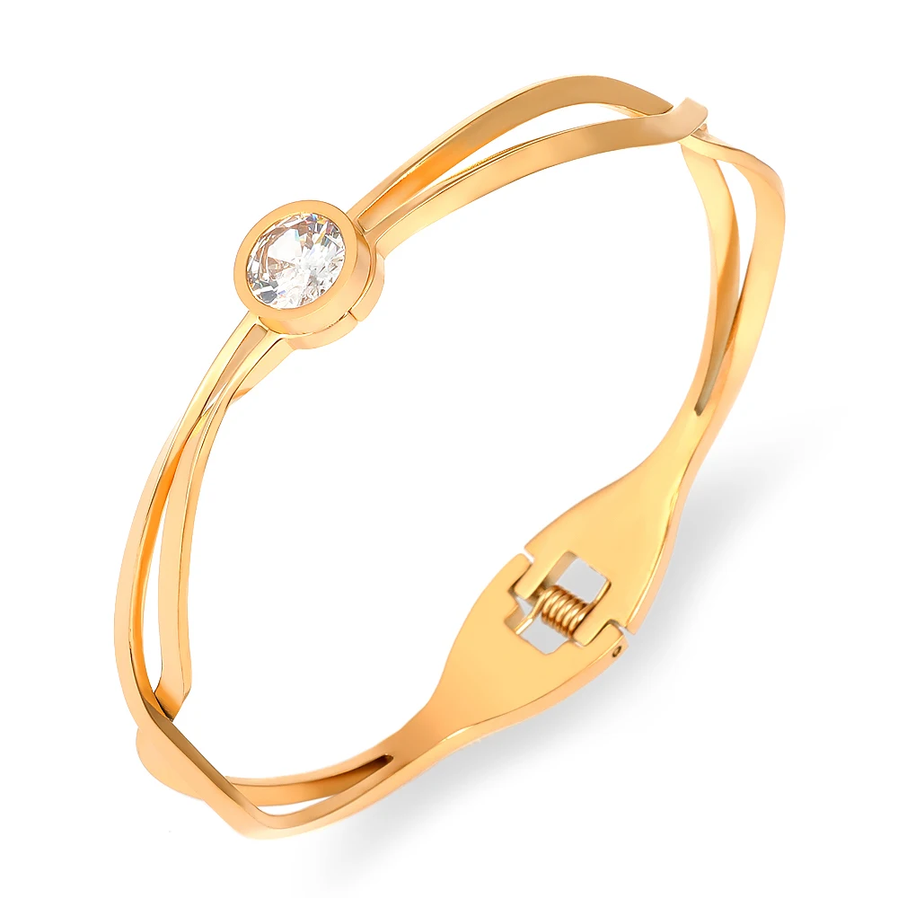2021 Latest Fashion Style Titanium Stainless Steel CZ Crystal Bangle Bracelet For Women Geometric Chain Link Bracelets Bangles
2021 Latest Fashion Style Titanium Stainless Steel CZ Crystal Bangle Bracelet For Women Geometric Chain Link Bracelets Bangles