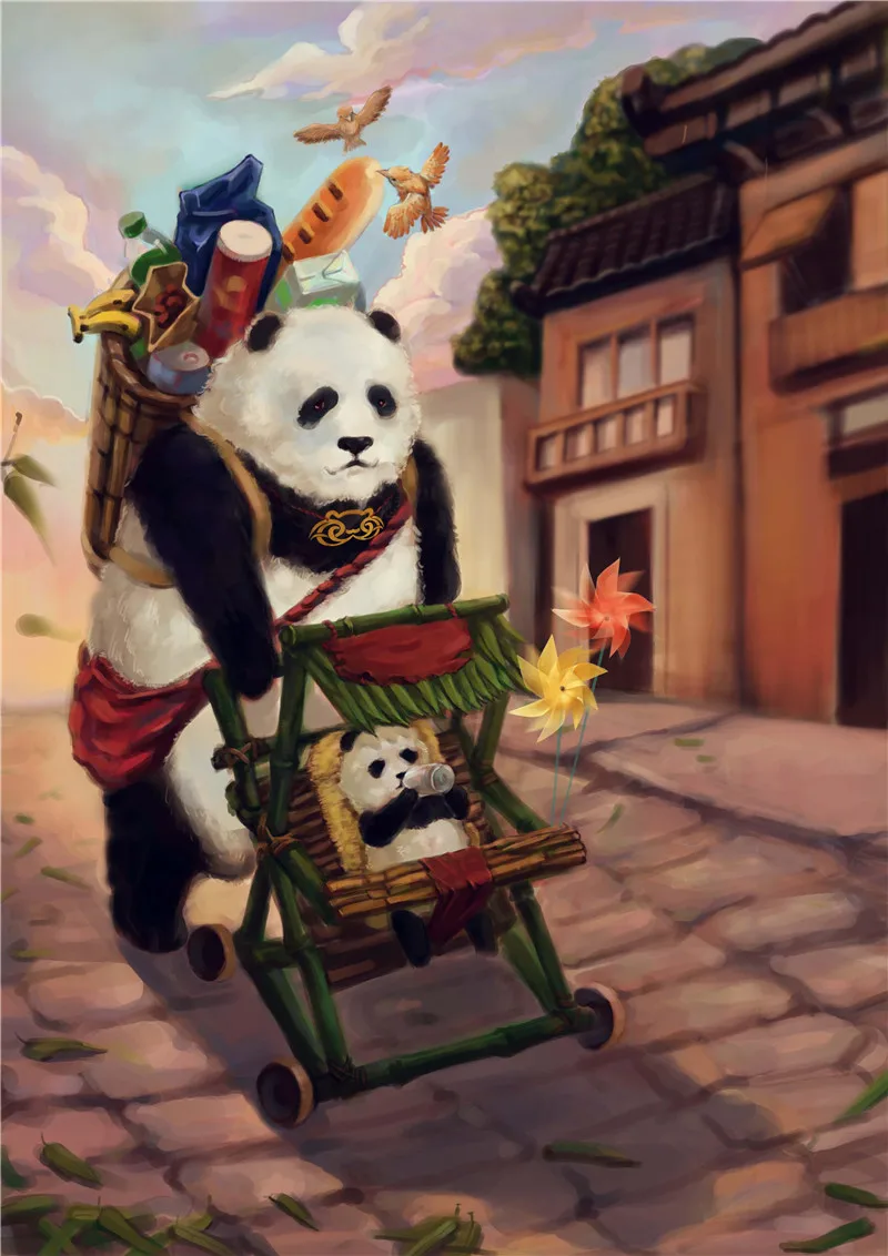 Жестяной ретро-плакат в стиле ретро с рисунком панды
Жестяной ретро-плакат в стиле ретро с рисунком панды