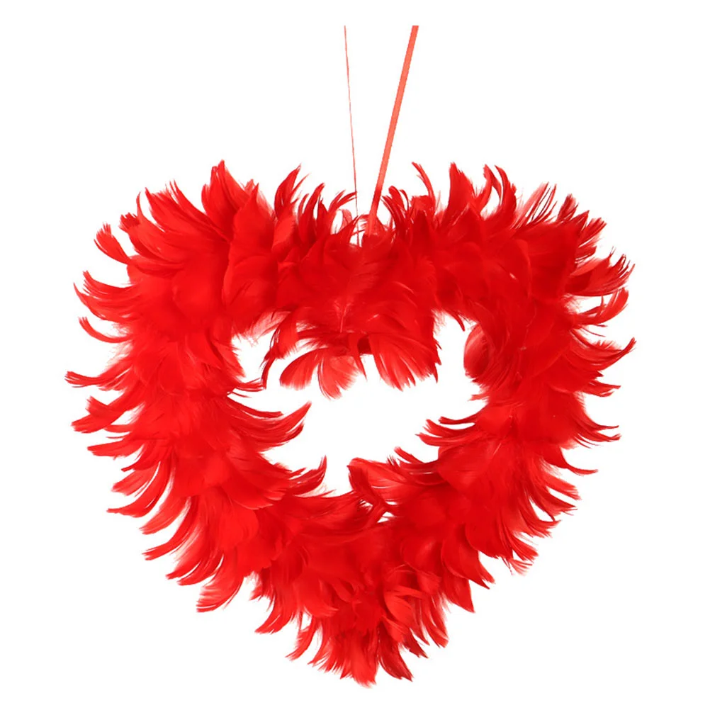 1 шт., Декоративная гирлянда из перьев в форме сердца
1 шт., Декоративная гирлянда из перьев в форме сердца