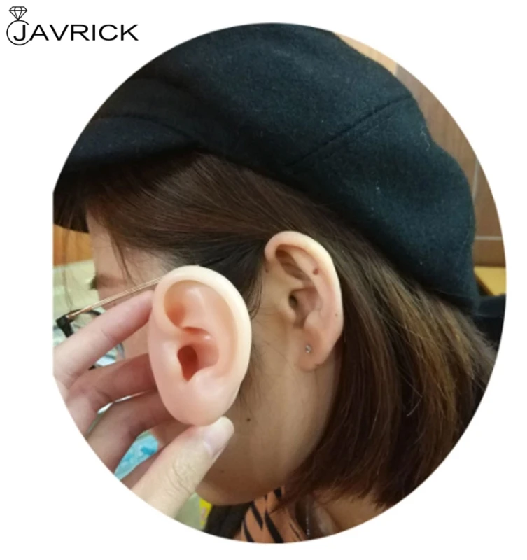 1 Pair Handmade Human Ear Model Resin Casting Mold Silicone Flexible Earmold Ear Displays Mould Random Color 
1 Pair Handmade Human Ear Model Resin Casting Mold Silicone Flexible Earmold Ear Displays Mould Random Color