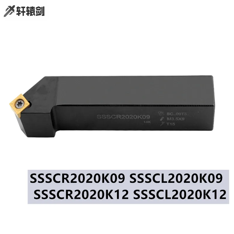 1PC SSSCR 2020K09 SSSCL2020K09 SSSCR2020K12 SSSCL2020K12 Cutting Lathe Machine CNC Turning Tools External Holder For SCMT
1PC SSSCR 2020K09 SSSCL2020K09 SSSCR2020K12 SSSCL2020K12 Cutting Lathe Machine CNC Turning Tools External Holder For SCMT