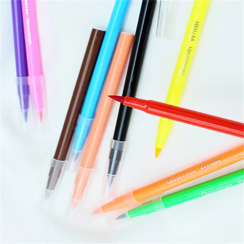 Edible Pen Maker Drawing Biscuits Fondant Cake Food Coloring Pen Edible Pigment Pen Brush Diy Baking Cake Painting Decorating 
Edible Pen Maker Drawing Biscuits Fondant Cake Food Coloring Pen Edible Pigment Pen Brush Diy Baking Cake Painting Decorating
